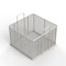 Anysizebasket Rectangular Wire Mesh Basket: 18Lx18Wx12H, 304 SS, 5/16 Rod Frame, Stacking Handles, Mesh: 4 x .063 TMT-180180120-A04S - alternate 1